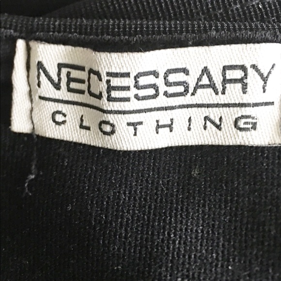 💙 Necessary Clothing Black Tank Top - Picture 5 of 7